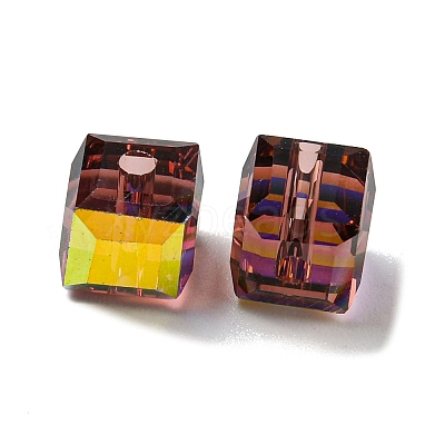 Electroplate Glass Beads EGLA-Z004-04A-02-1