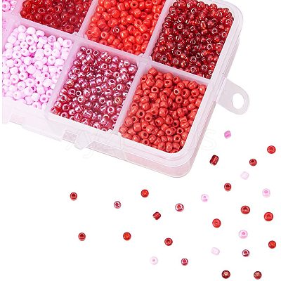 8/0 Round Glass Seed Beads SEED-PH0006-3mm-05-1