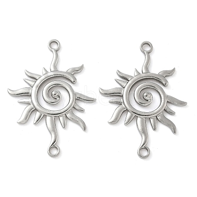 304 Stainless Steel Connector Charms STAS-I340-01P-1