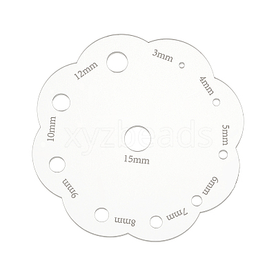 1Pc Acrylic Measuring Tools DIY-BC0014-13-1
