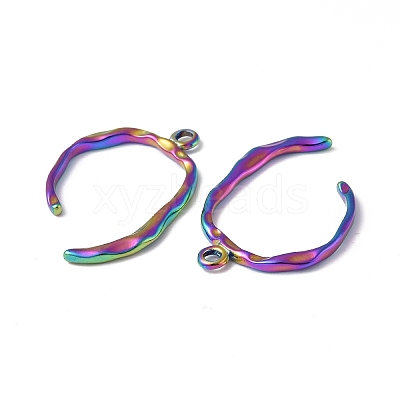 Ion Plating(IP) 304 Stainless Steel Pendants STAS-C066-22M-1