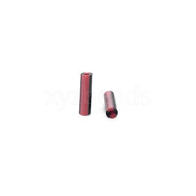 Opaque Colours Two Tone Seed Glass Bugle Beads SEED-T006-02A-01-1