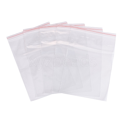 Plastic Resealable Packaging Bags OPP-Q002-17x25cm-1