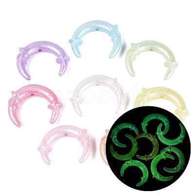 Luminous Opaque Acrylic Beads OACR-Q204-30-1