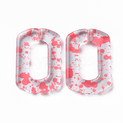 Transparent Acrylic Linking Rings OACR-N009-017A-12-1