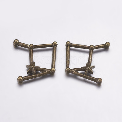 Alloy Cabochons PALLOY-L204-05AB-1