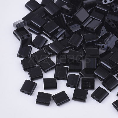 FGB 2-Hole Glass Seed Beads SEED-S031-L-049-1