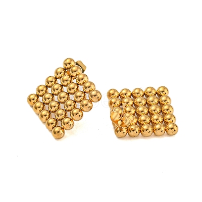 304 Stainless Steel Stud Earrings for Women EJEW-Z058-01G-02-1
