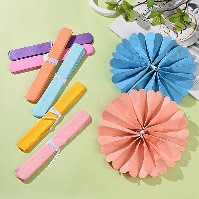 Paper Flower Balls AJEW-WH0006-25cm-M-1