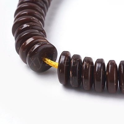 Coconut Beads Strands COCO-O009-01-8x3mm-1