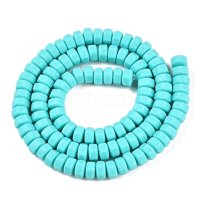 Handmade Polymer Clay Beads Strand CLAY-T021-01M-1