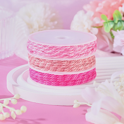 10.5M 3 Colors Braided Polyester Cord OCOR-TA0003-83C-1