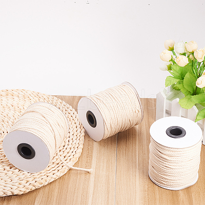 Round Cotton Twist Threads Cords OCOR-L006-D-15-1