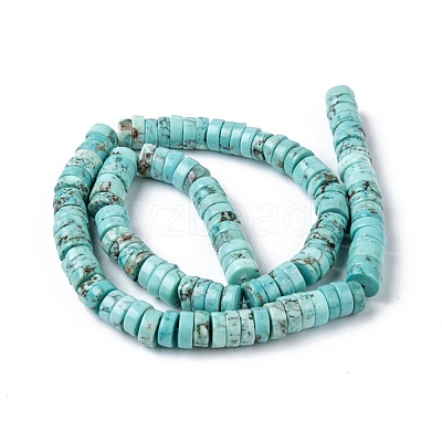 Natural Magnesite Beads Strands TURQ-L030-04C-01-1