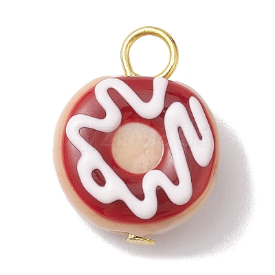 Handmade Lampwork Enamel Pendants PALLOY-JF02572-1
