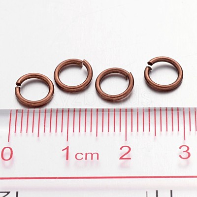 Brass Open Jump Rings JRC7MM-R-1