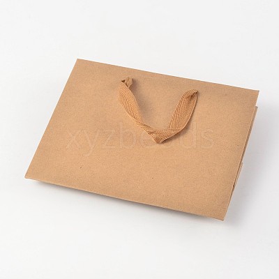 Rectangle Kraft Paper Bags AJEW-L047E-01-1