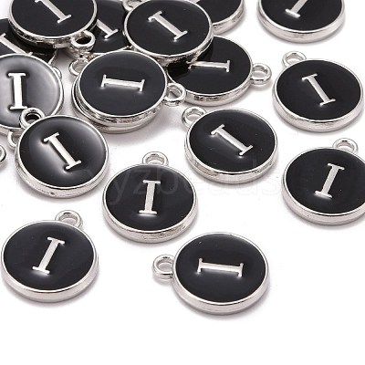 Platinum Plated Alloy Charms ENAM-S118-02I-P-1
