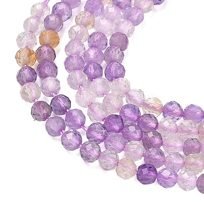 Natural Ametrine Beads Strands G-K407-A01-2mm-1