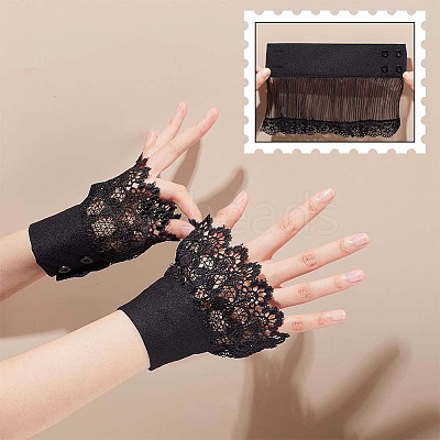 4pcs 2 Style Polyester Oversleeves AJEW-NB0004-02B-1