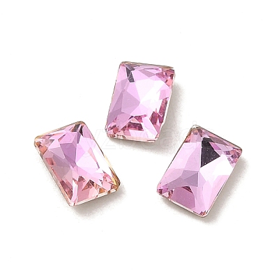 Glass Rhinestone Cabochons RGLA-P037-12A-D223-1