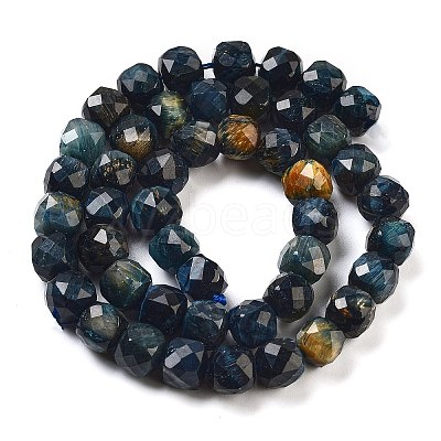 Natural Tiger Eye Dyed Beads Strands LS-G-H028-A01-03-1