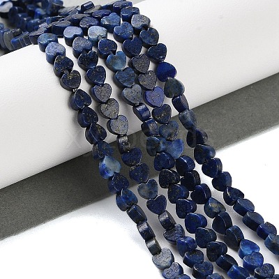Dyed Natural Lapis Lazuli Beads Strands G-M403-A30-01-1