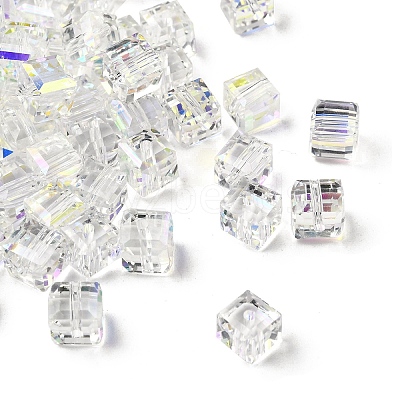 Electroplated Glass Beads EGLA-G040-01A-AB01-1