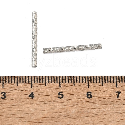 304 Stainless Steel Tube Beads STAS-Z192-07P-07-1
