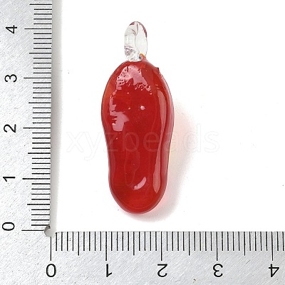 Handmade Lampwork Pendants LAMP-Z018-01A-02-1