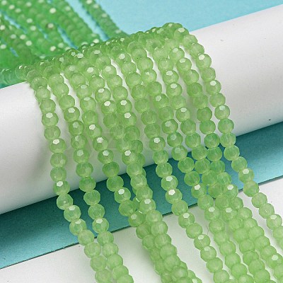 Imitation Jade Glass Beads Stands EGLA-A035-J3mm-D01-1
