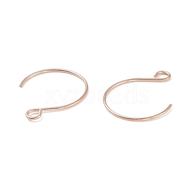 Ion Plating(IP) 304 Stainless Steel Earring Hooks STAS-L216-02A-RG-1