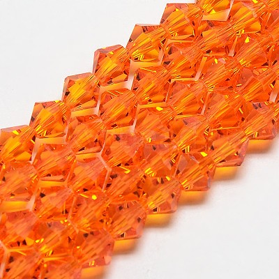 Imitate Austrian Crystal Bicone Glass Beads Strands LS-GLAA-F029-3x3mm-11-1