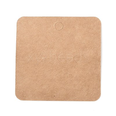 Blank Kraft Paper Finger Rings Display Cards X-CDIS-G005-02-1