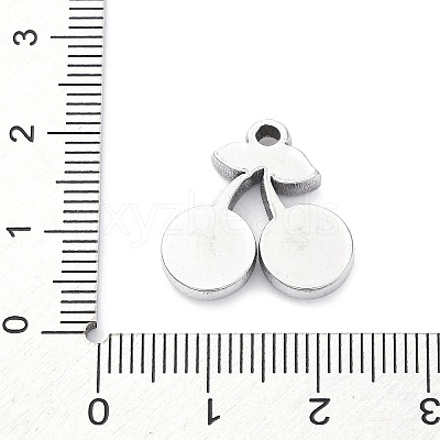 304 Stainless Steel Pendants STAS-V003-07P-1