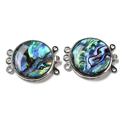 Paua Shell Box Clasp G-C104-05C-P-1