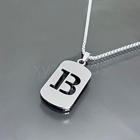 Titanium Steel Box Chain Necklaces YT2090-2-1