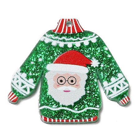 Christmas Themed Acrylic Pendants SACR-P022-03C-1