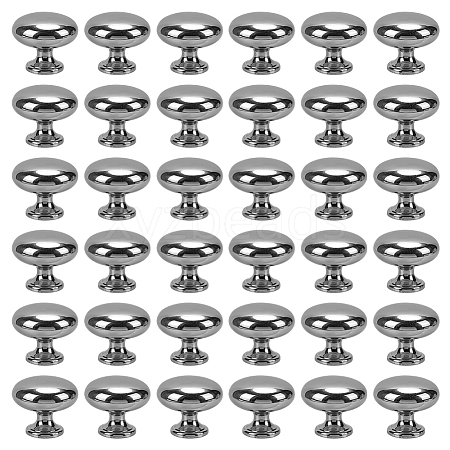 40Pcs Mushroom ABS Plastic Drawer Knob FIND-GO0004-29-1