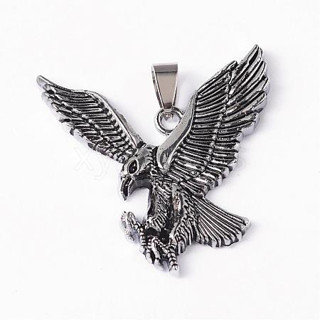 Eagle Alloy Pendants PALLOY-M181-70AS-1