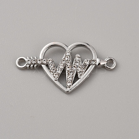 Zinc Alloy Connector Charms PHAR-WH0156-14P-1