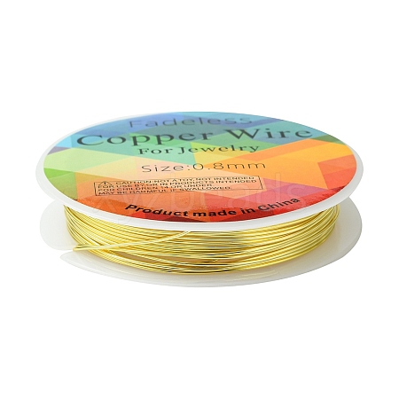 Copper Jewelry Wire CWIR-CW0.8mm-28-1