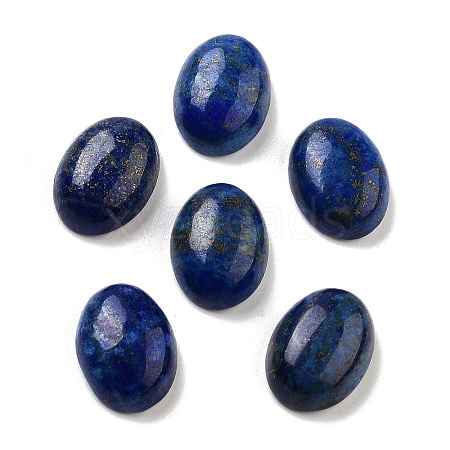 Natural Dyed Lapis Lazuli Cabochons G-G145-01B-30-1