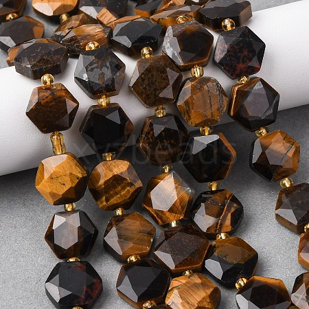 Natural Tiger Eye Beads Strands G-H344-A02-01-1