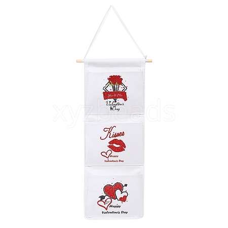 Creative Diamond Painting Hanging Storage Bag Set PW-WG5760E-01-1