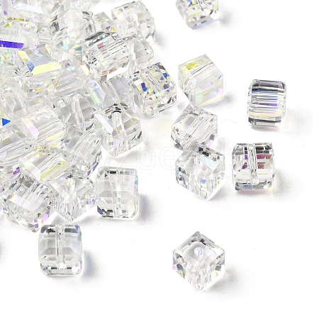 Electroplated Glass Beads EGLA-G040-01A-AB01-1