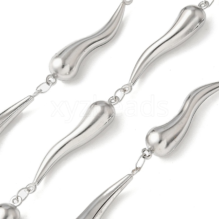 304 Stainless Steel Pepper Link Chains CHS-Z004-03P-1