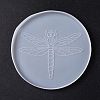 Food Grade Silicone Dragonfly Pattern Cup Mat Molds DIY-C074-01-3