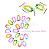 Two Tone Transparent Acrylic Linking Rings OACR-PH0001-41-6