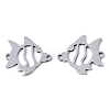 Tarnish Resistant 201 Stainless Steel Links connectors STAS-R104-054P-2